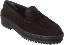 TOD's Suede Penny Loafer
