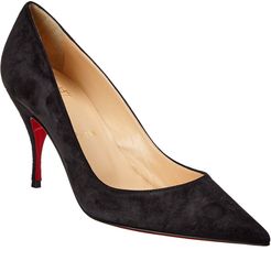 Christian Louboutin Clare 80 Suede Pump