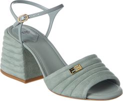 FENDI Promenade Suede Sandal