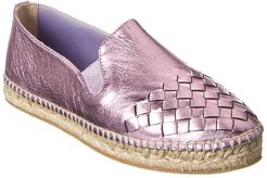 Bottega Veneta Intrecciato Leather Espadrille