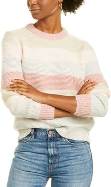 Rebecca Taylor Striped Wool-Blend Pullover