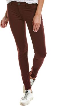 HUDSON Jeans Krista Bordeaux Super Skinny Leg