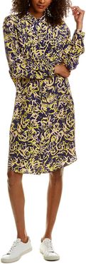 Diane von Furstenberg Aliana Silk Shirtdress