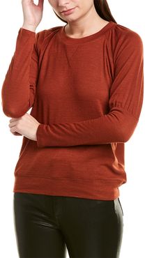 David Lerner Puffed Sleeve Pullover