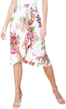Hale Bob Floral Midi Skirt