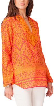 Hale Bob Silk-Blend Tunic