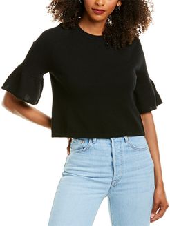 Revive Cashmere Crop Cashmere Sweater