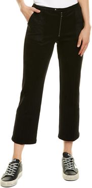 David Lerner Pintuck Straight Cropped Trouser