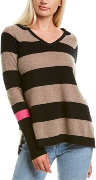 Lisa Todd Stripe Hype Cashmere Sweater