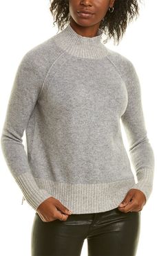 Forte Cashmere Mock Cashmere Sweater