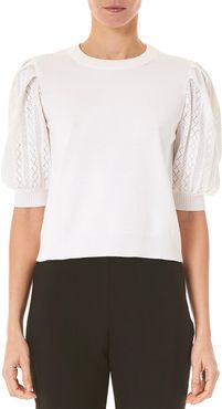 Carolina Herrera Silk-Blend Top