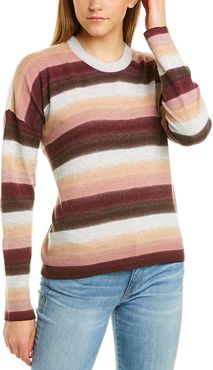 ATM Anthony Thomas Melillo Striped Wool-Blend Sweater