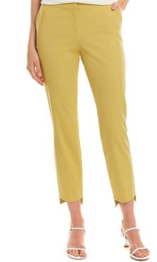 Lafayette 148 New York Manhattan Step Hem Slim Leg Pant