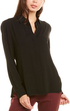 Max Mara Gru Silk-Blend Shirt