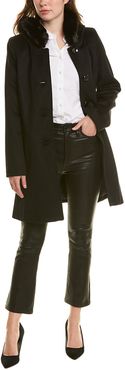 Forecaster Hooded Wool-Blend Coat