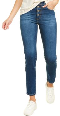 IRO Gaety Industrial Blue Skinny Leg Jean