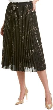 NIC+ZOE Pleated Plaid Skirt