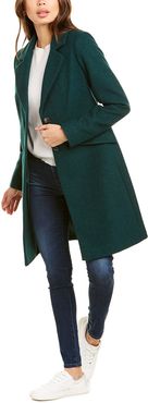Sam Edelman Boucle Wool-Blend Coat