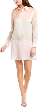 Equipment Lacene Silk Shirtdress