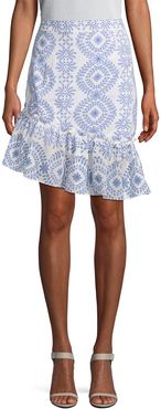 Paul & Joe Sister Kiouty Printed Asymmetric Skirt