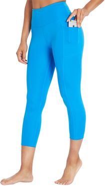 Bally Total Fitness High-Rise Flat Waist Mid Calf Legging