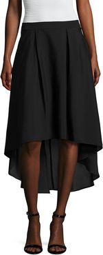 Elorie High-Low Hem Midi Skirt