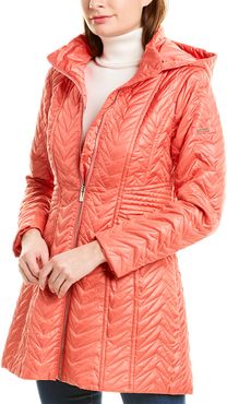 Via Spiga Zig Zag Medium Quilted Jacket