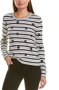 Piazza Sempione Striped Wool Sweater