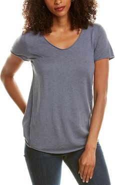 NIC+ZOE Traveler Cashmere-Blend Top