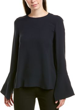 Lafayette 148 New York Jasmia Silk Blouse