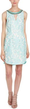 Hale Bob Embroidered Sheath Dress