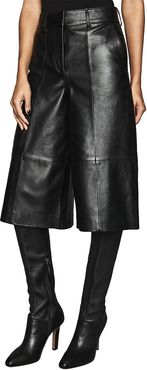 Reiss Lotte Leather Trouser