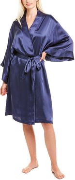 Josie Natori Key Silk Robe