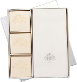 Carved Solutions "Tree of Life" 15pc Soap & Towel Set