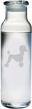Susquehanna Glass French Poodle Water Bottle