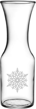 Susquehanna Glass "Let it Snow" 1-Liter Carafe