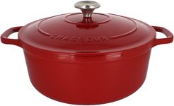 French Home Chasseur 5.5qt Cast Iron Dutch Oven