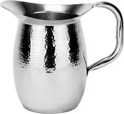 Old Dutch 2-qt Double-Walled Hammered Stainless Steel Water Pitcher