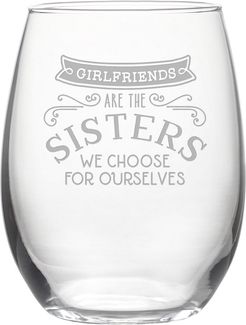 Susquehanna Glass Girlfriends Stemless Wine & Gift Box