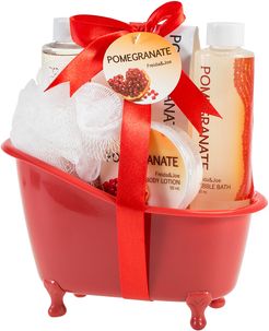 Freida & Joe Pomegranate Tub Bath Gift Set