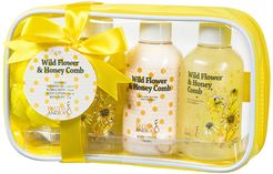 Freida & Joe Wild Flower Honeycomb Stay Put Spa Gift Set