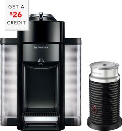 DeLonghi Nespresso Vertuo Coffee & Espresso Single-Serve Machine & Aeroccino Milk Frother