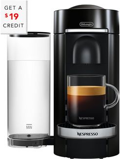 DeLonghi Nespresso Vertuo Plus Coffee & Espresso Single Serve Machine & Aeroccino Milk Frother