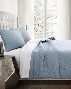 Triangle Home Fashions 3pc Ava Quilt Set
