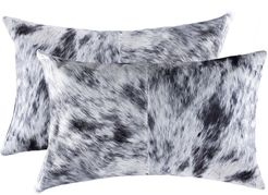 lifestyle brands Set of 2 Torino Kobe Cowhide Pillows