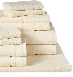 Apollo Towels Set of 11 Turkish Waffle Terry Towels