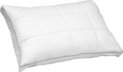 Blue Ridge Home Zurich White Goose Feather & Down Quilted Compartment Pillow