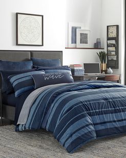 Nautica Longpoint Navy Comforter Set