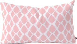 Deny Designs Allyson Johnson Blushed iKat Oblong Throw Pillow