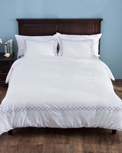 Puredown 3pc Down Alternative Comforter Set